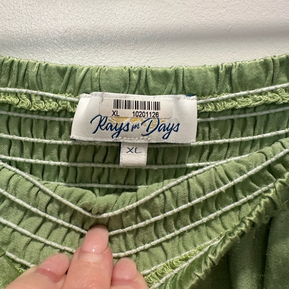 Green Rays for Days Mini Dress - Picture 4 of 5